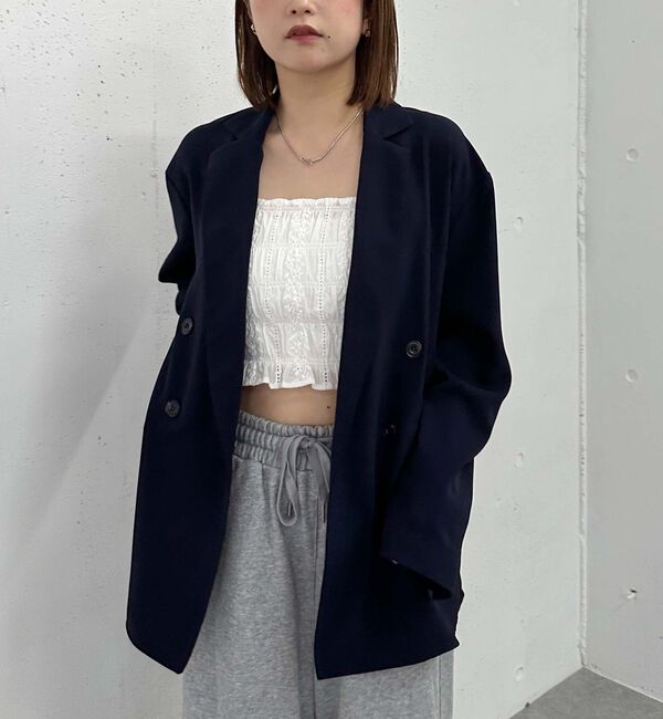 archives「ダブルテーラードジャケット」|テーラードジャケット|NAVY