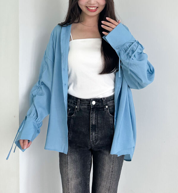 archives「ドロストスリーブミドルシャツ」|シャツ・ブラウス|