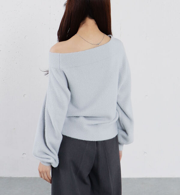 archives「ラメマシュマロオフショルニットプルオーバー」|ニット・セーター|