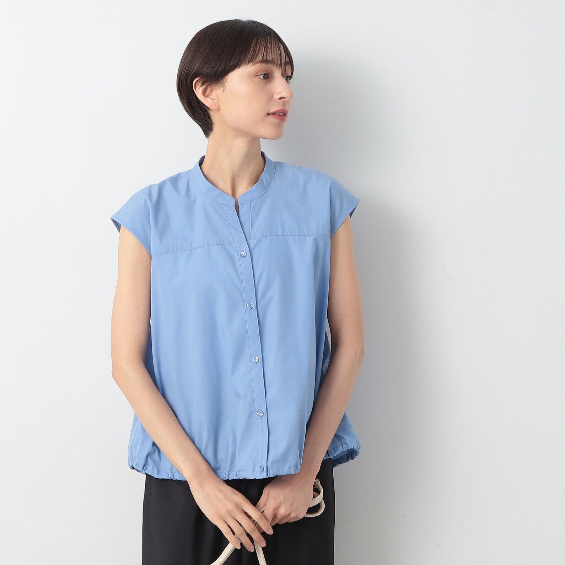 Dessin「【洗える】ドローコード付きブラウス」|シャツ・ブラウス|