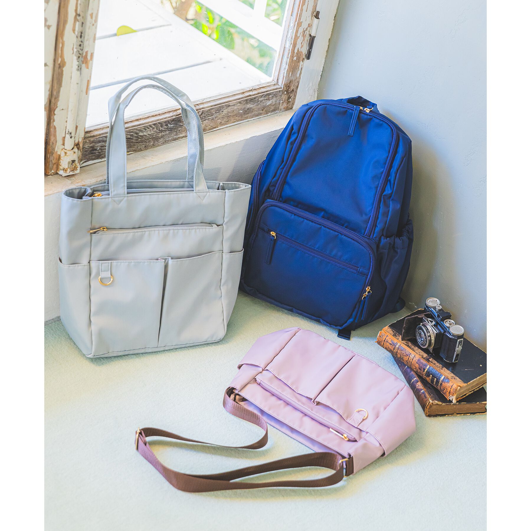 ITS&rsquo;DEMO「【A4対応／大容量】14ポケットリュック」|リュック|