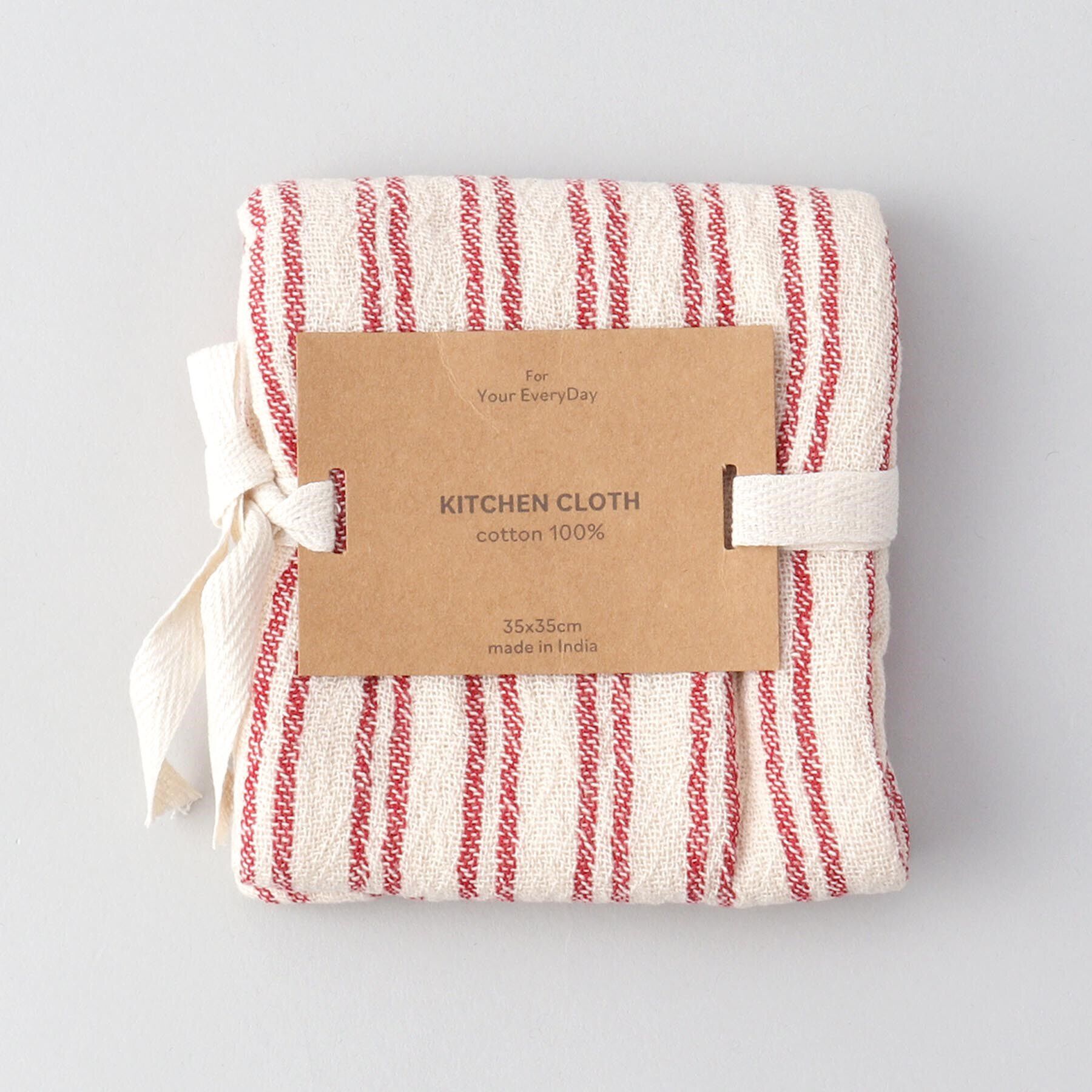 212 KITCHEN STORE「ストライプガーゼキッチンクロス RD」|食器・キッチングッズ|