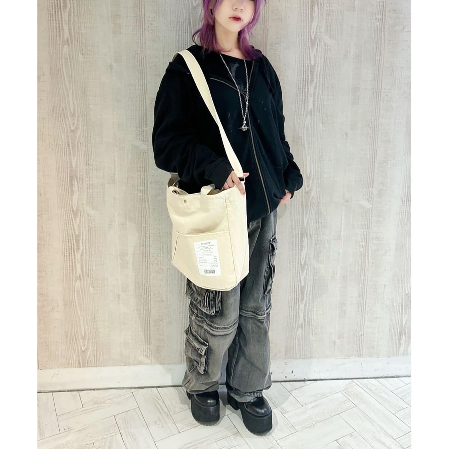 Ober Tashe「高評価レビュー！レシートコットン2WAYトート」|トートバッグ|