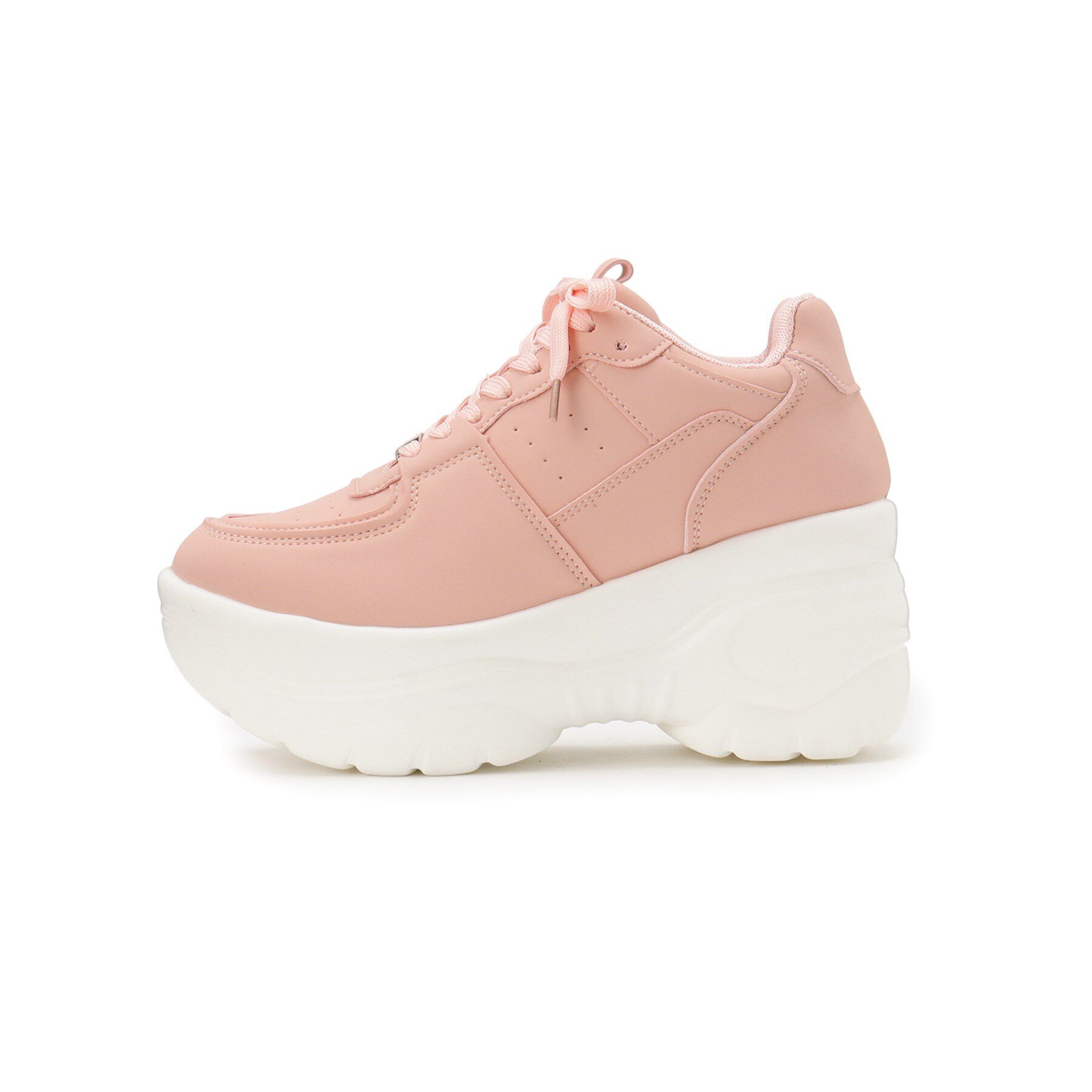 csT&P「厚底ソールレースアップ スニーカー」|スニーカー|