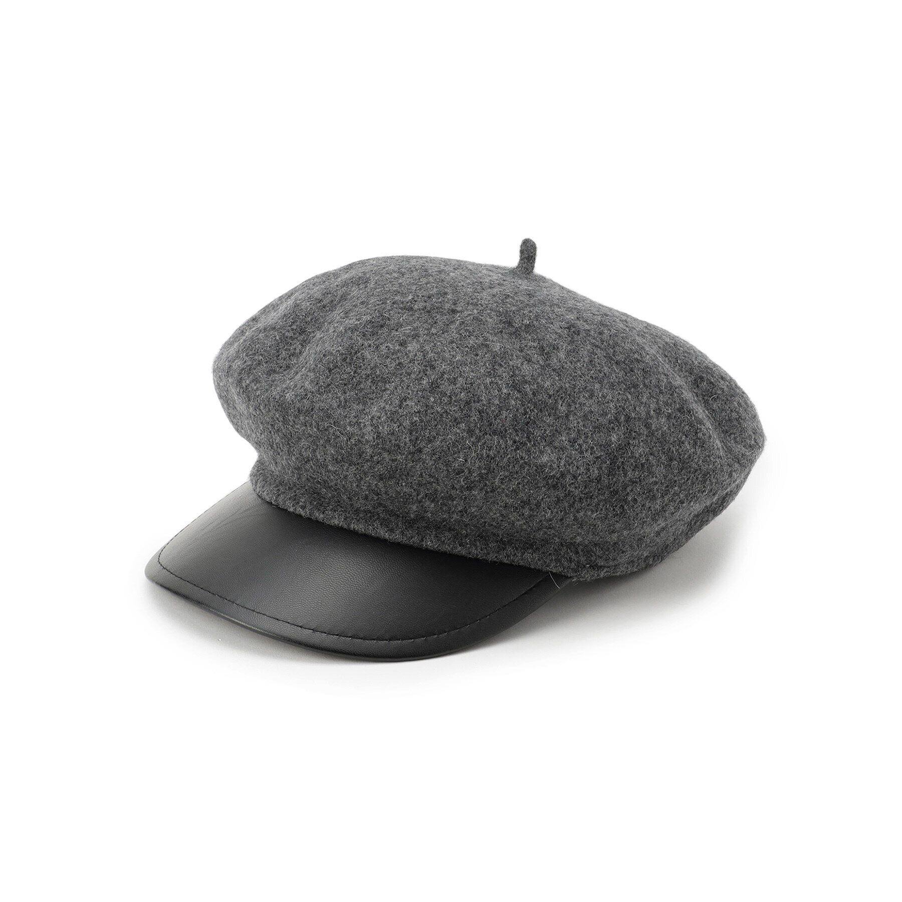 Grandedge「ベレー風キャスケット」|キャップ・キャスケット|ｸﾞﾚｰ(012)