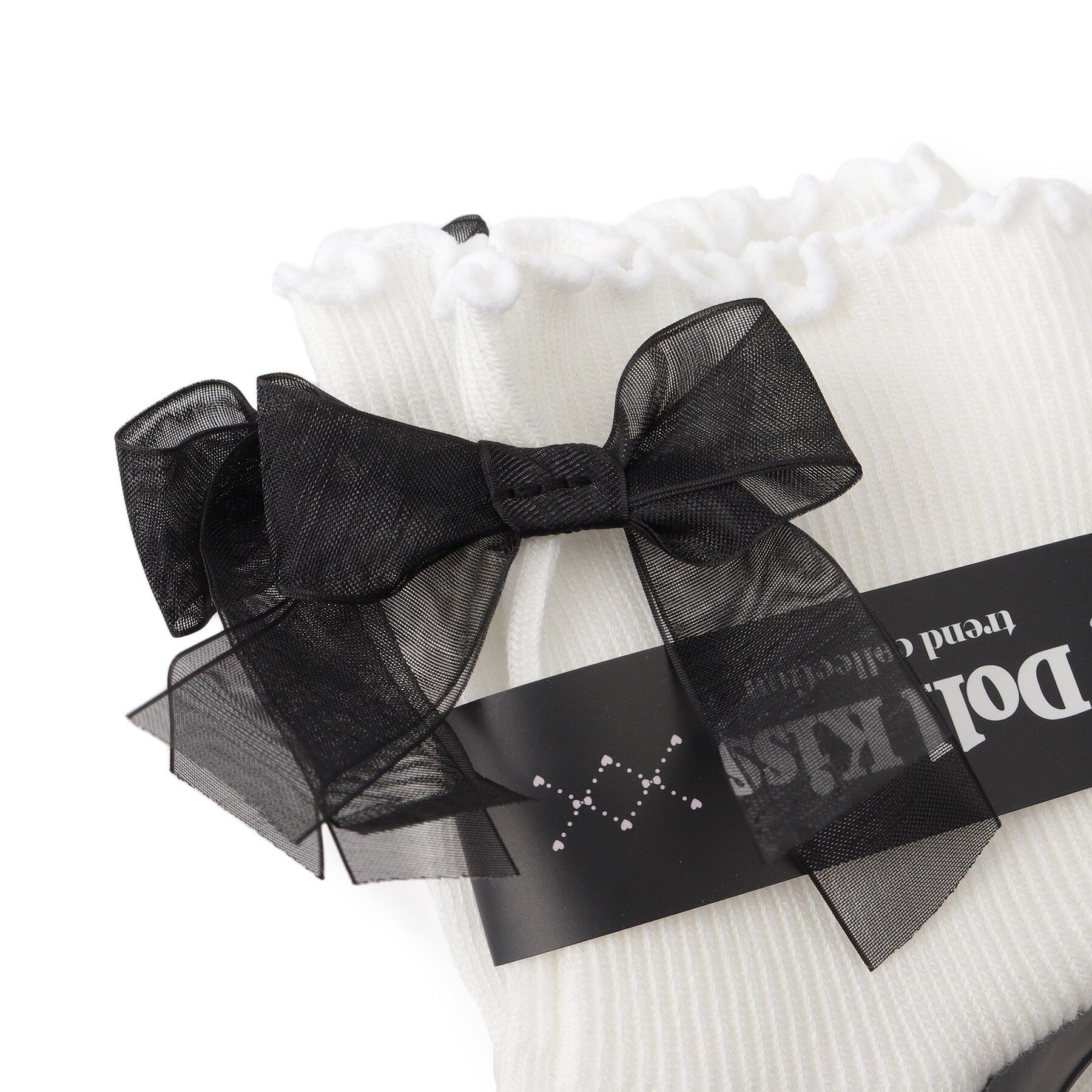 Doll Kiss「オーガンジー2層リボンソックス」|ソックス|