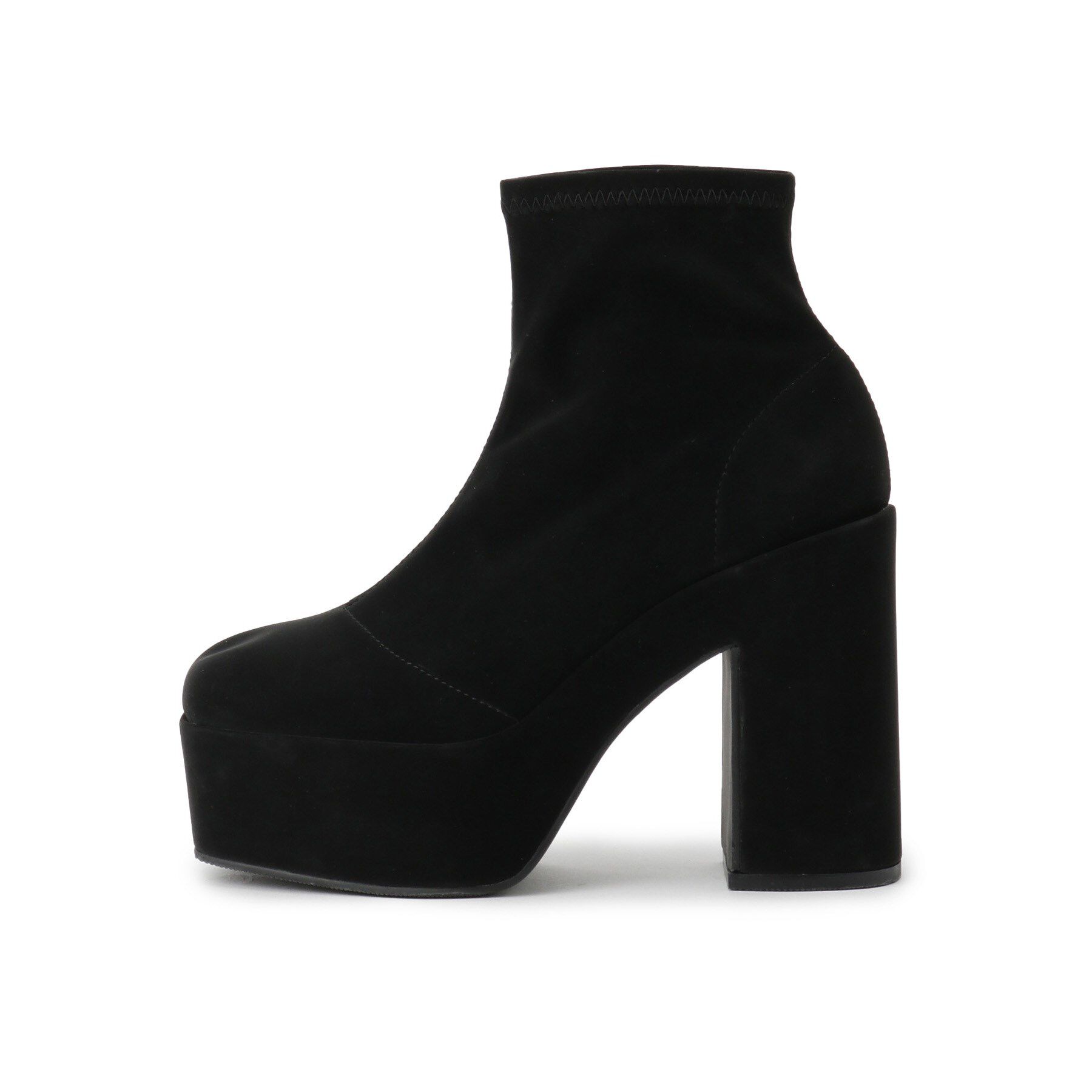 ESPERANZA「【ラク盛り／ショートブーツ】リピーター続出／脚長美脚 厚底ショートブーツ 26SS」|ショートブーツ|