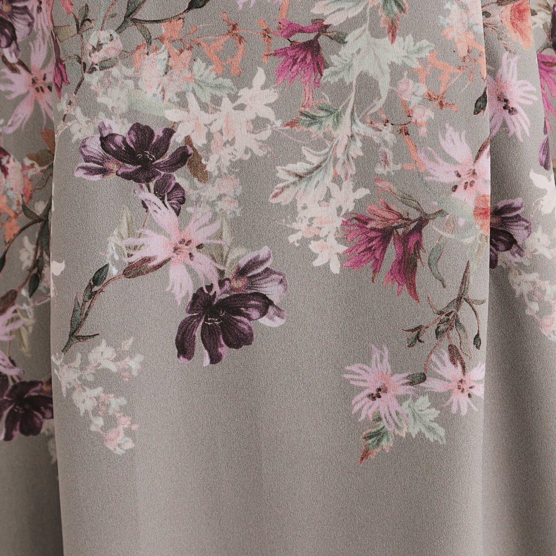 SunaUna「【着るだけでスタイルアップ!／Make bodyシリーズ】パネルプリントワンピース」|ワンピース|