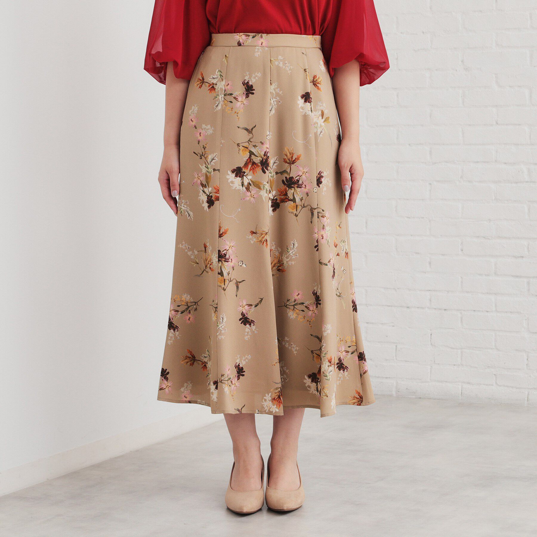 SunaUna「【&yours project／美シルエット】マーメイドスカート」|スカート|