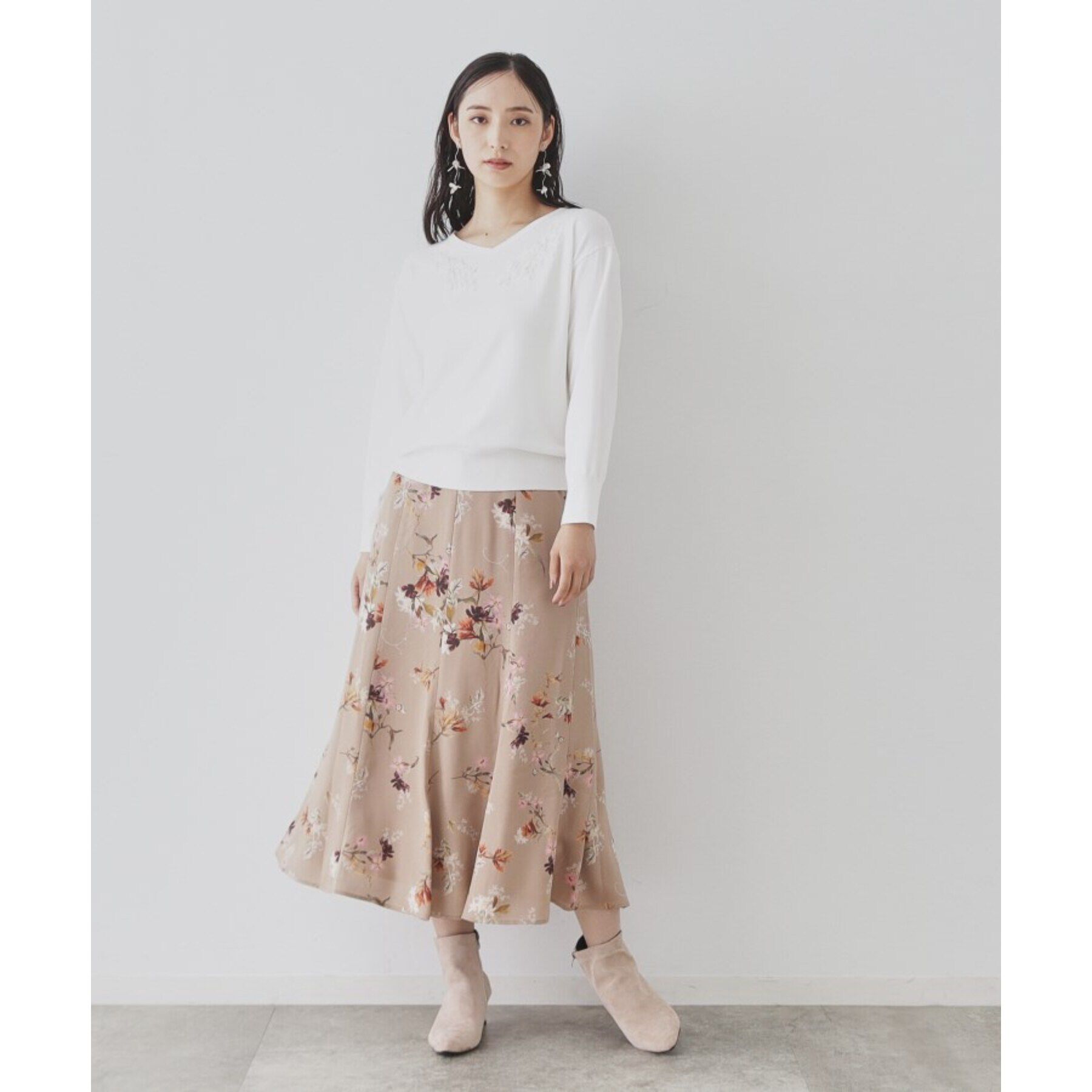 SunaUna「【&yours project／美シルエット】マーメイドスカート」|スカート|