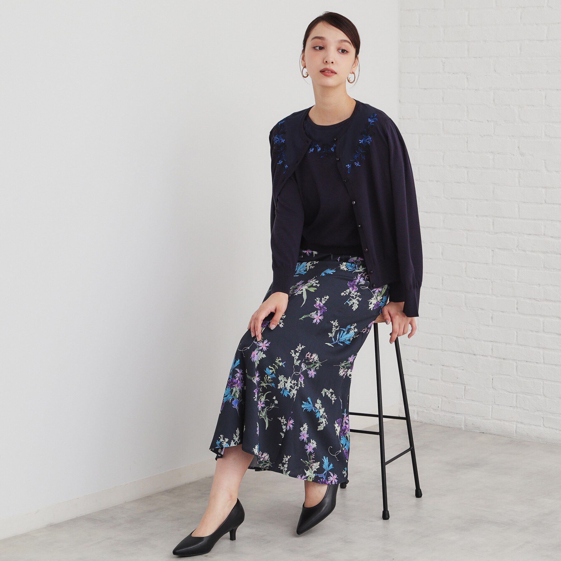 SunaUna「【&yours project／美シルエット】マーメイドスカート」|スカート|