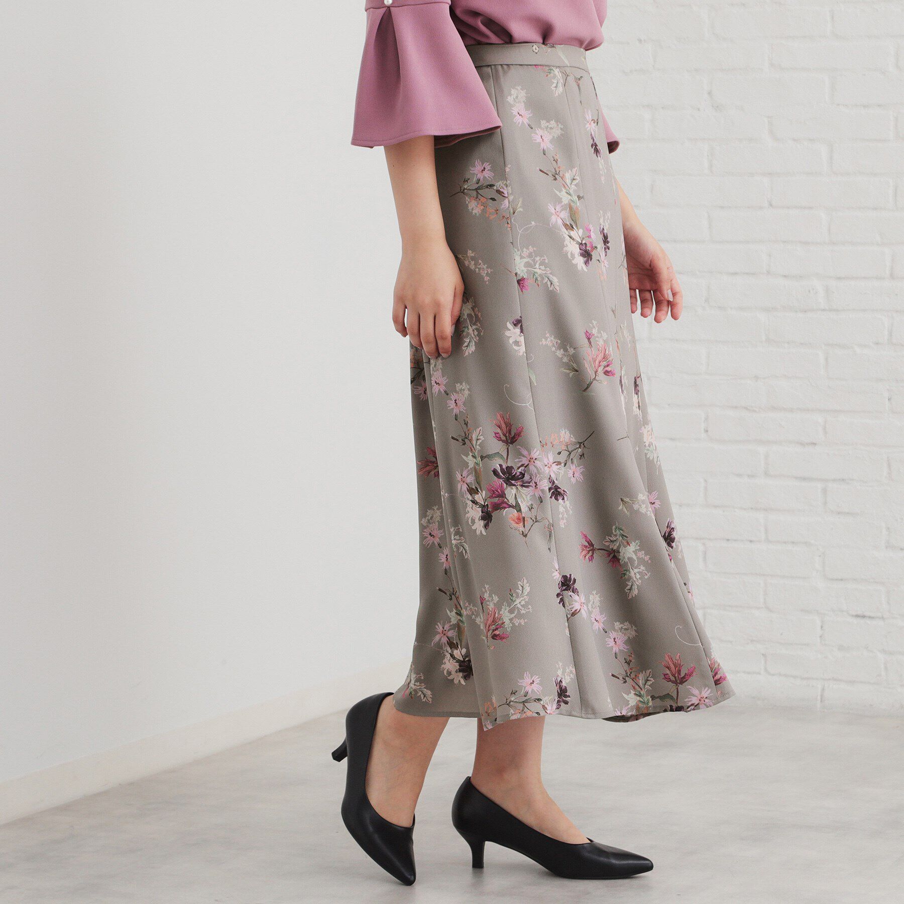 SunaUna「【&yours project／美シルエット】マーメイドスカート」|スカート|