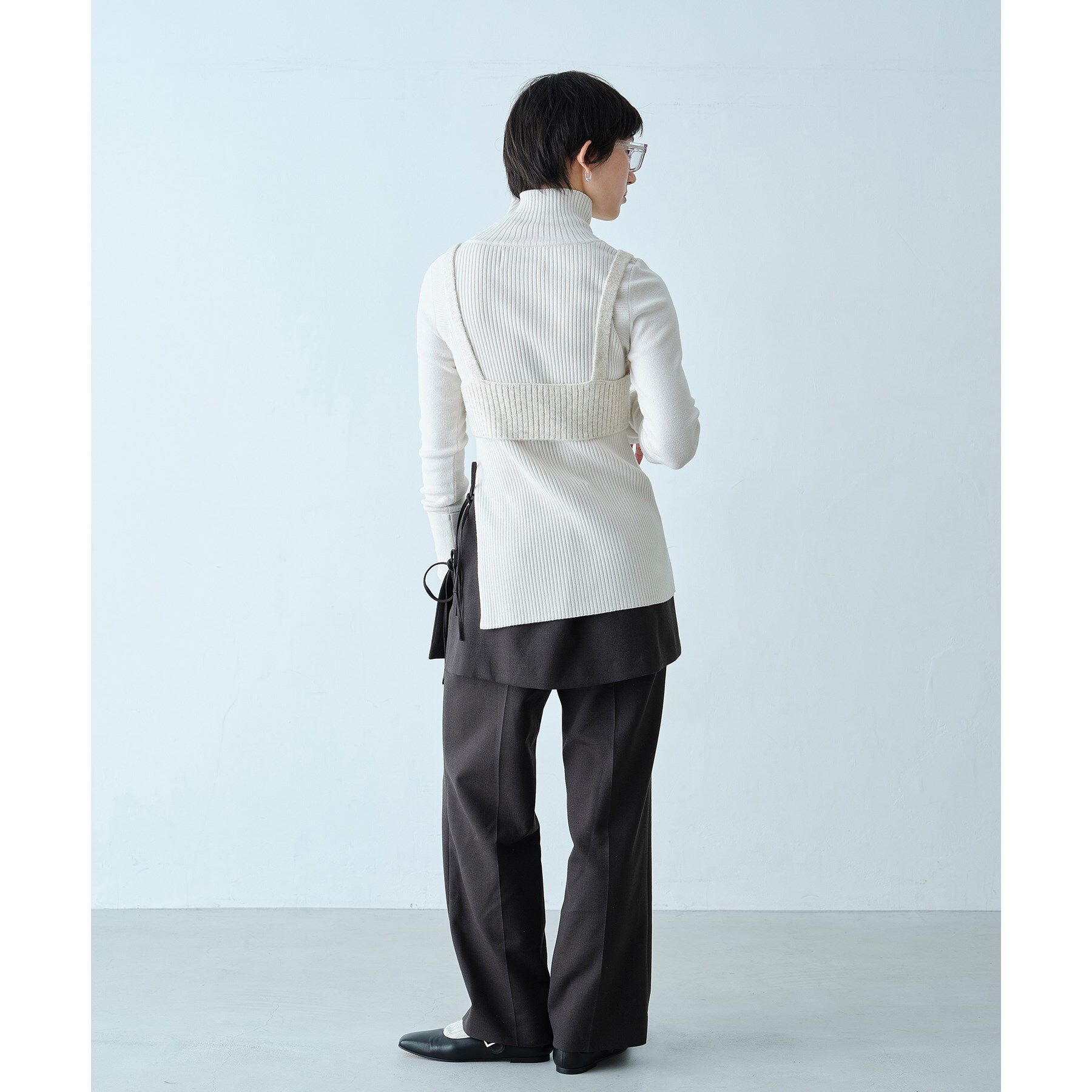 CODE A「M cloudy bra tops」|ニット・セーター|