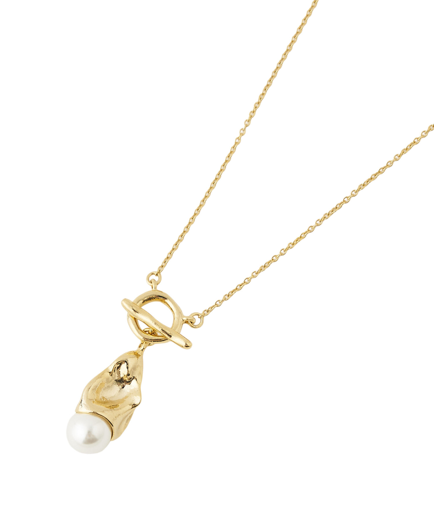 COCO DEAL「Oyster シェルパールネックレス」|ネックレス|