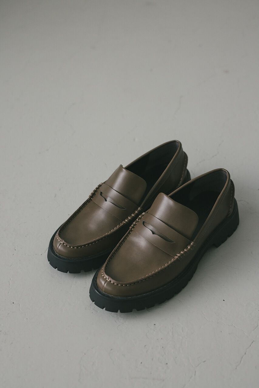 STYLEMIXER「プラットフォームローファー」|ローファー|BRN