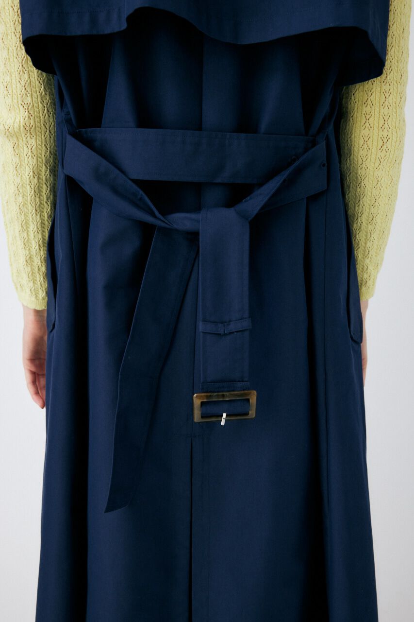 MOUSSY「SLEEVELESS トレンチ コート」|その他|