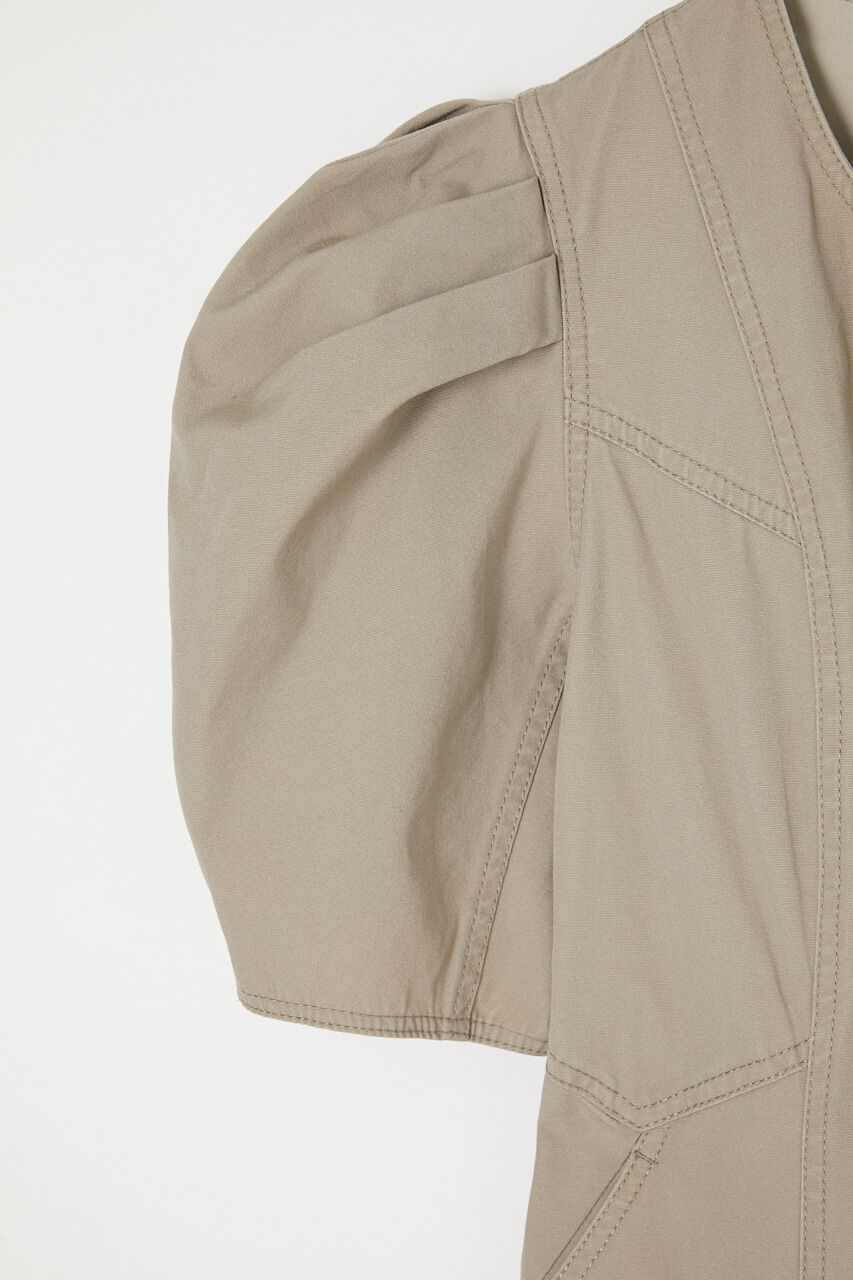 MOUSSY「TUCK SLEEVE FIT ドレス」|ワンピース|