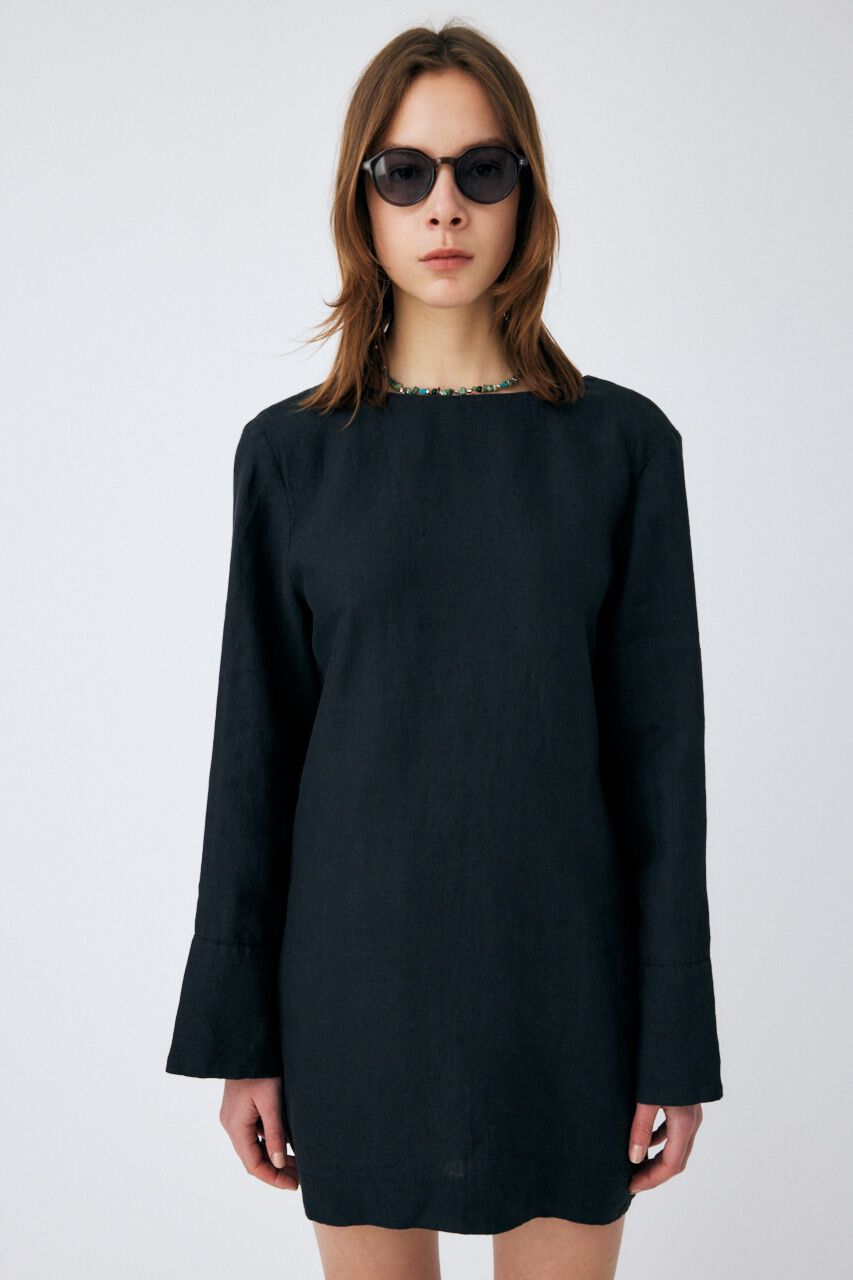 MOUSSY「LINEN STRIPE ミニドレス＆パンツ」|ワンピース|