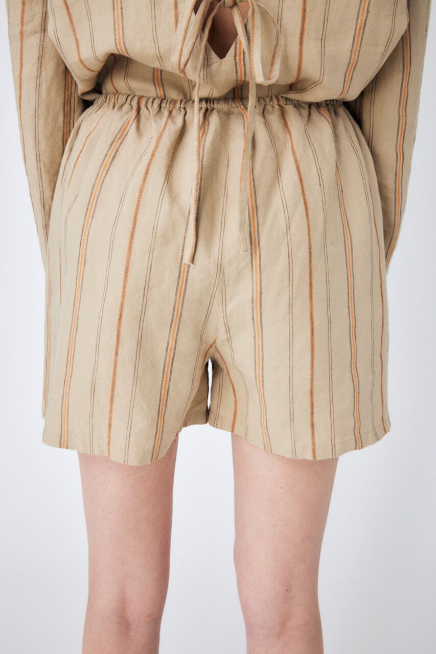 MOUSSY「LINEN STRIPE ミニドレス＆パンツ」|ワンピース|