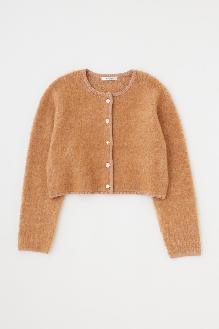 MOUSSY「ARGYLE SHAGGY カーディガン」|カーディガン|