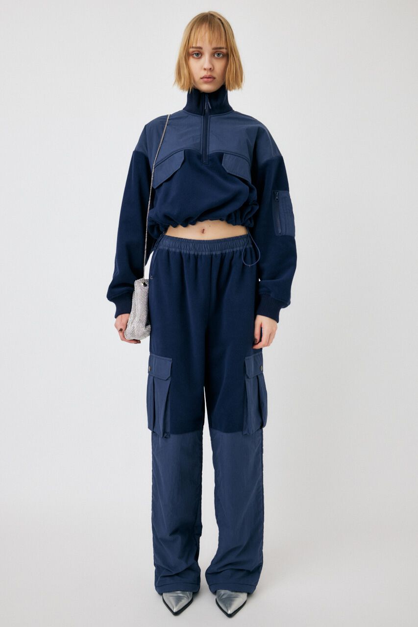 MOUSSY「FLEECE UTILITY パンツ」|その他|NVY