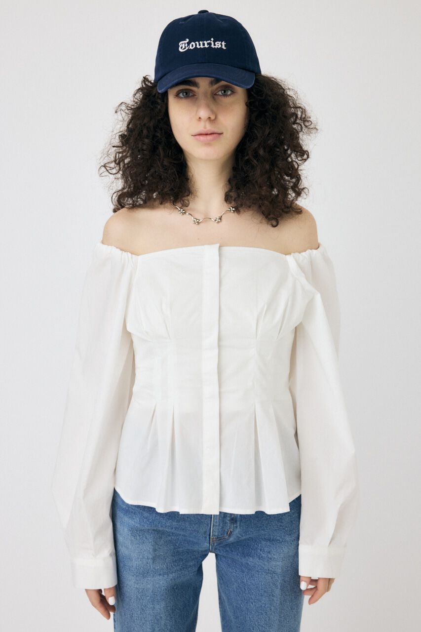 MOUSSY「OFF SHOULDER シャツ」|その他|
