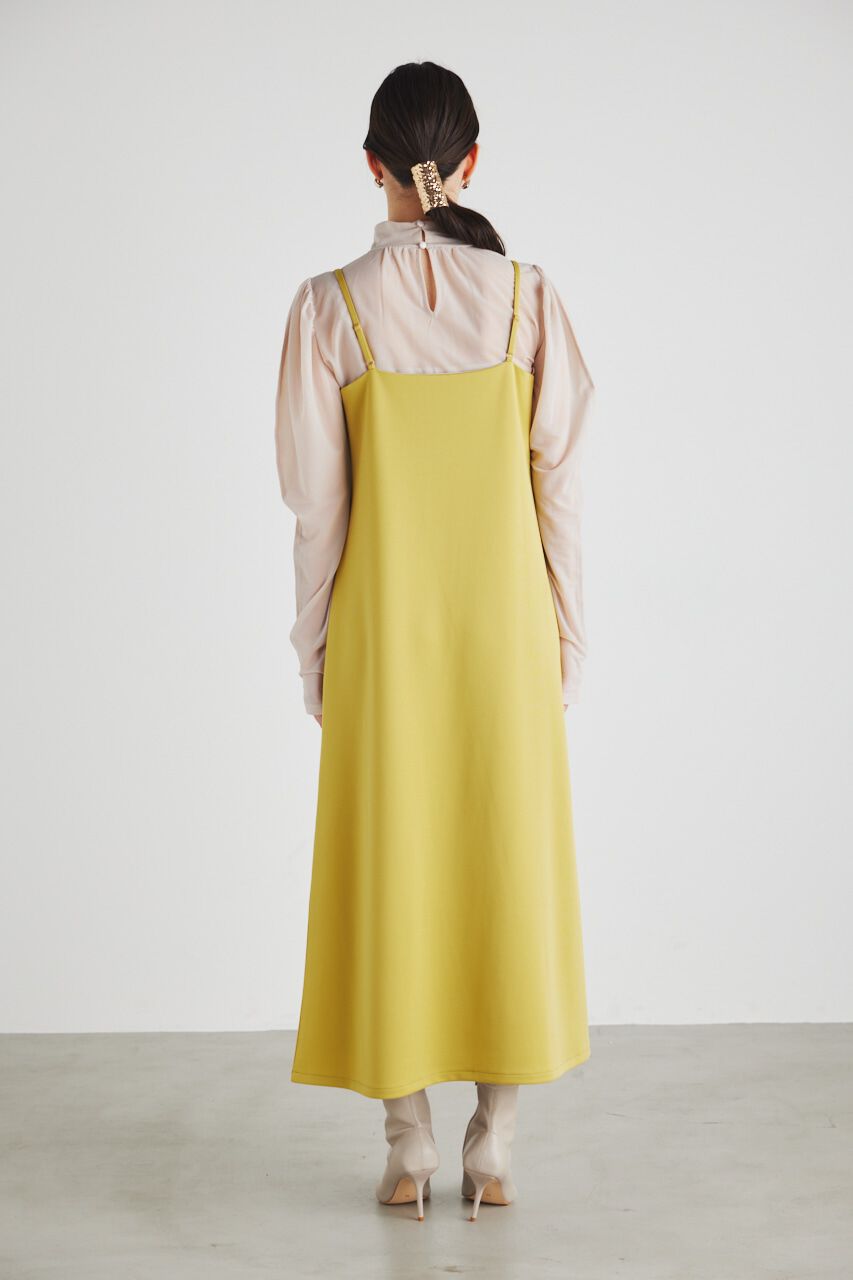 rienda「スランティングスリットキャミOP」|ワンピース|