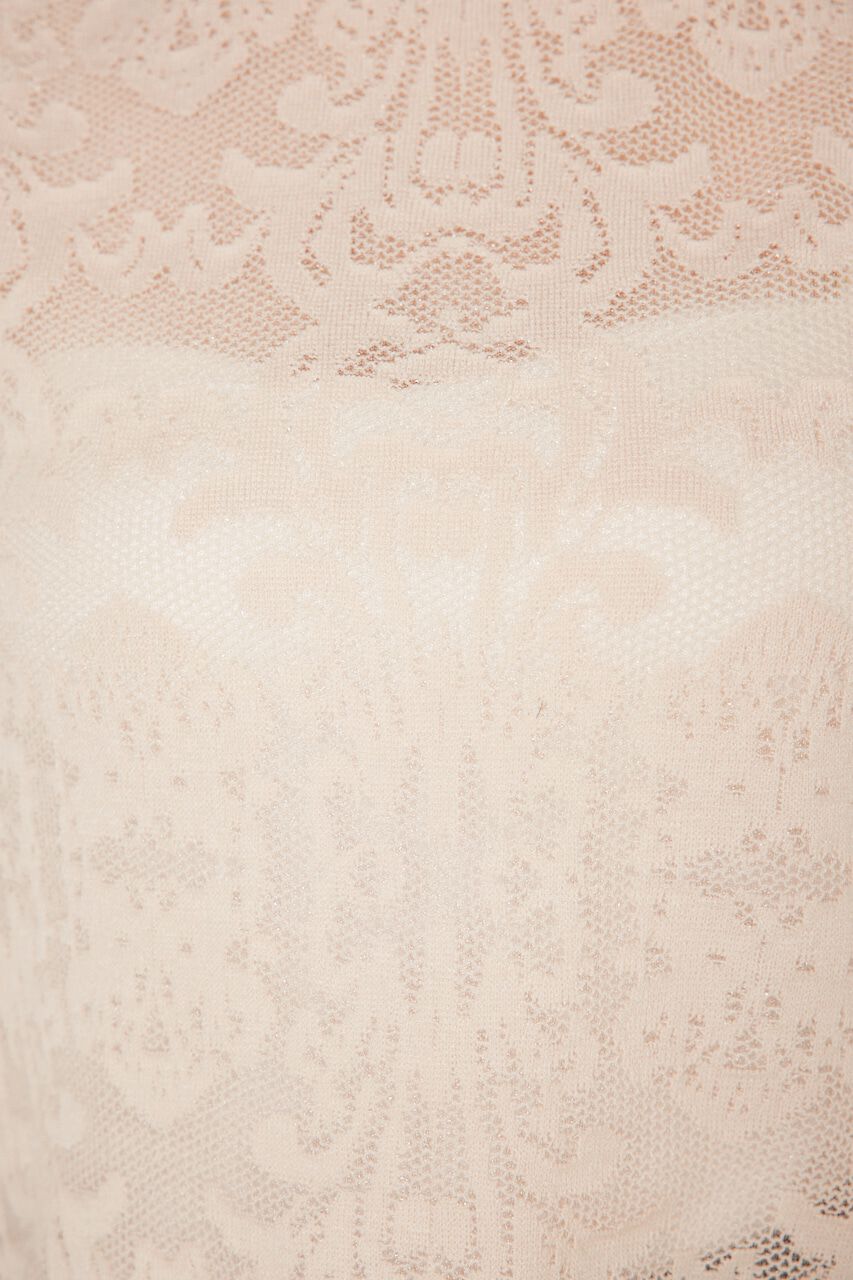 rienda「レースH/N Knit TOP」|ニット・セーター|