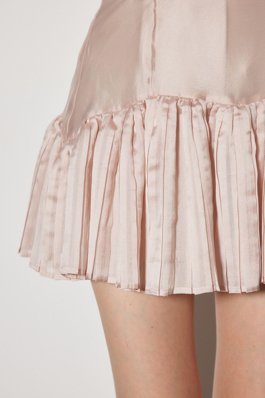 rienda「オーガンジープリーツスコショートパンツ」|その他|