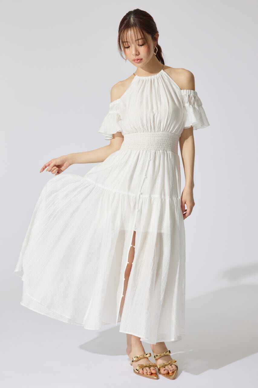 rienda「2WAYホルターネックロンパース」|ワンピース|