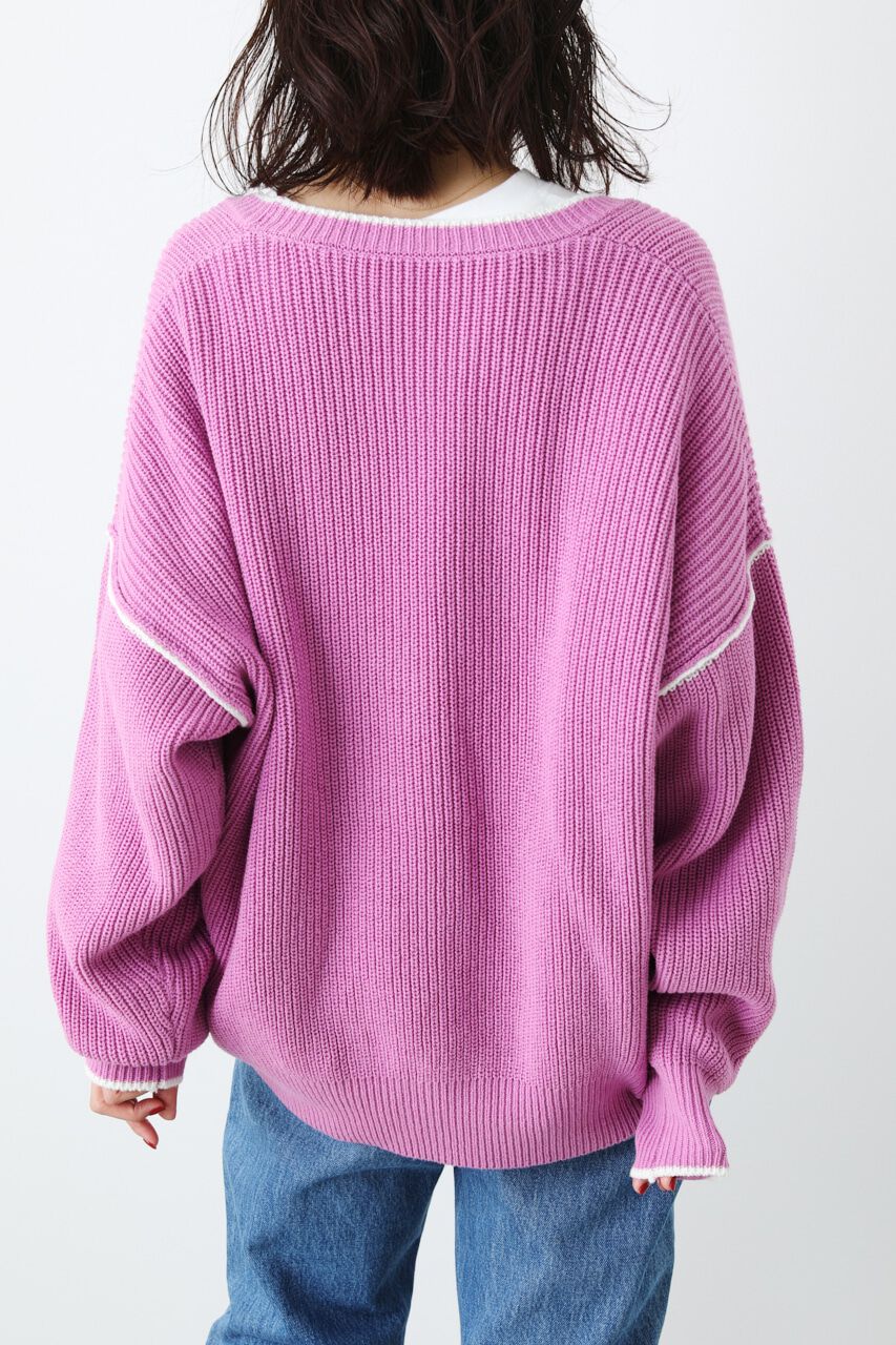 RODEO CROWNS「ラインニットカーディガン」|カーディガン|