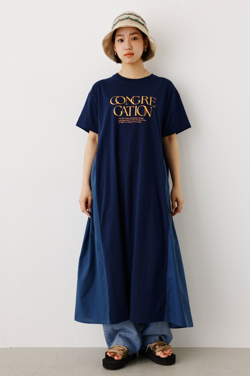 RODEO CROWNS「C/G ドッキングマキシワンピース」|ワンピース|NVY