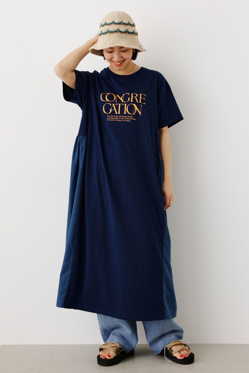 RODEO CROWNS「C/G ドッキングマキシワンピース」|ワンピース|