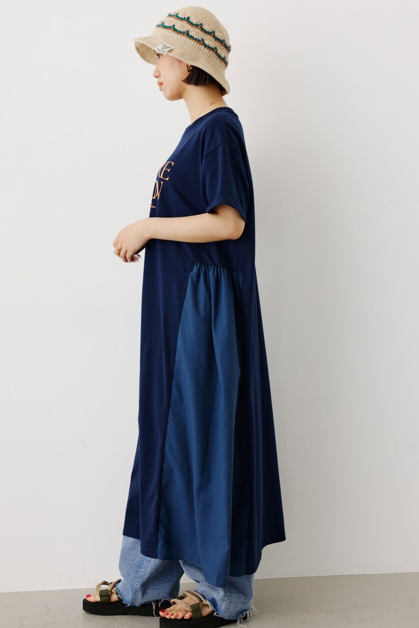 RODEO CROWNS「C/G ドッキングマキシワンピース」|ワンピース|