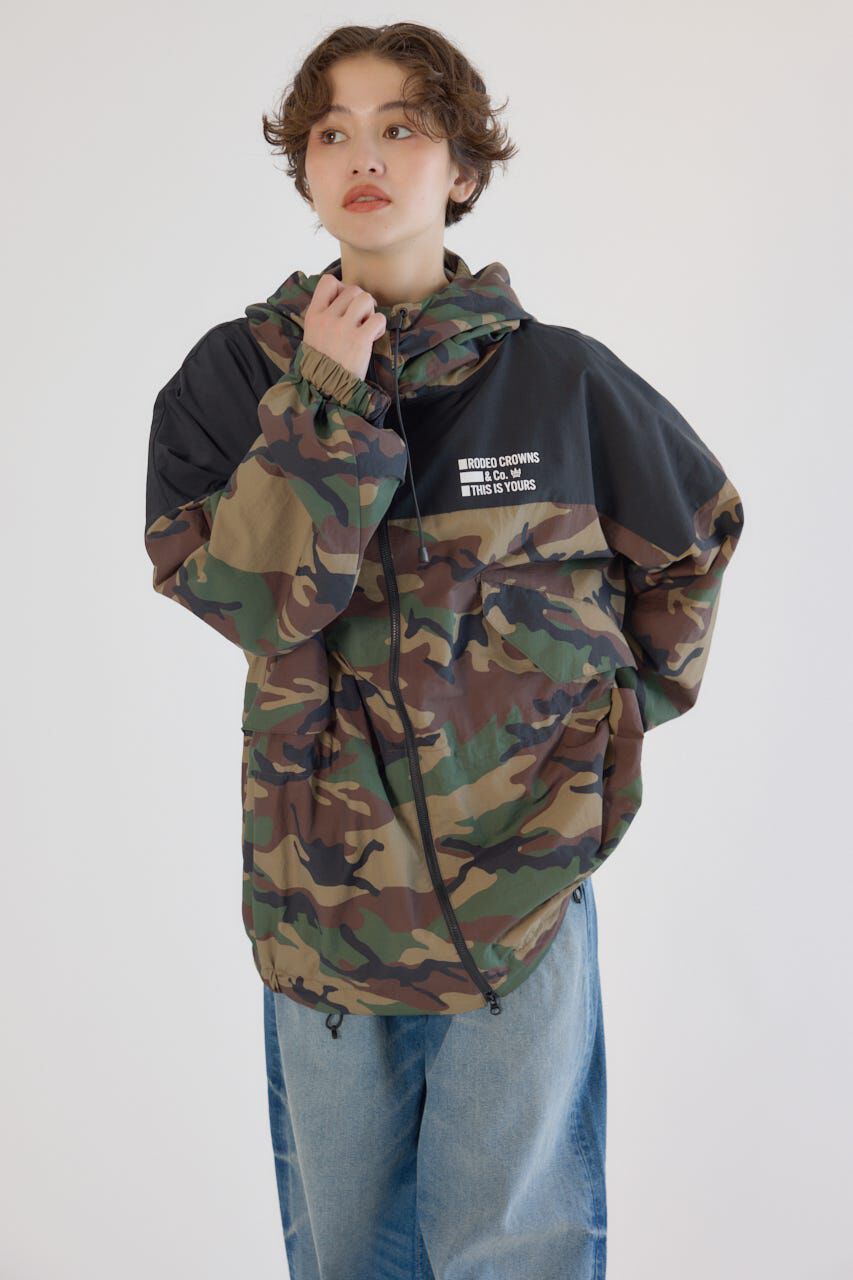 RODEO CROWNS「(UNISEX)RCSワイドマウンテンパーカー」|ブルゾン・スタジャン|
