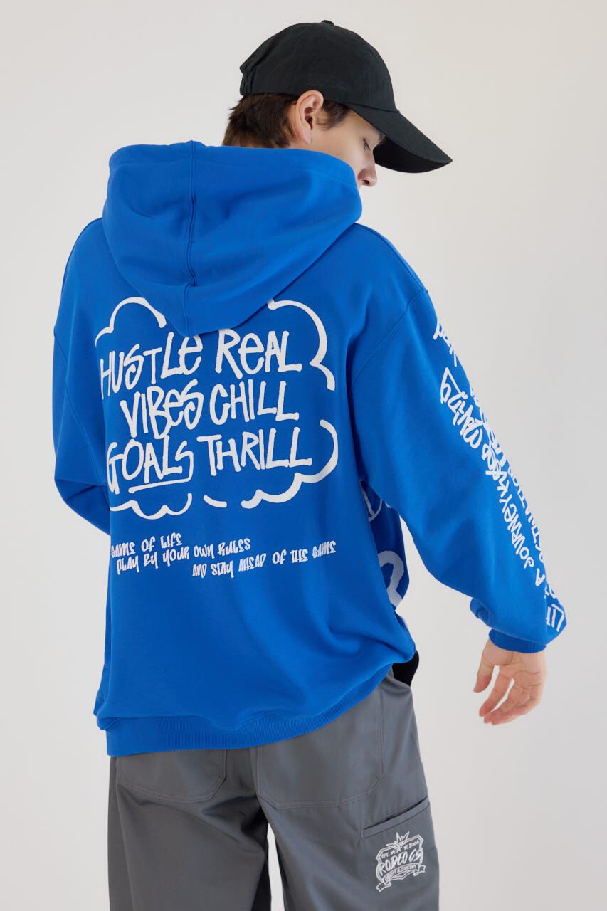 RODEO CROWNS「ランダムスケッチフーディー」|パーカー|