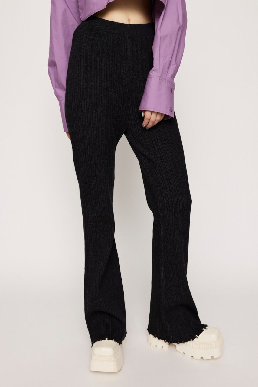 SLY「DAMAGE HEM STRAGHT FLARE パンツ」|その他|