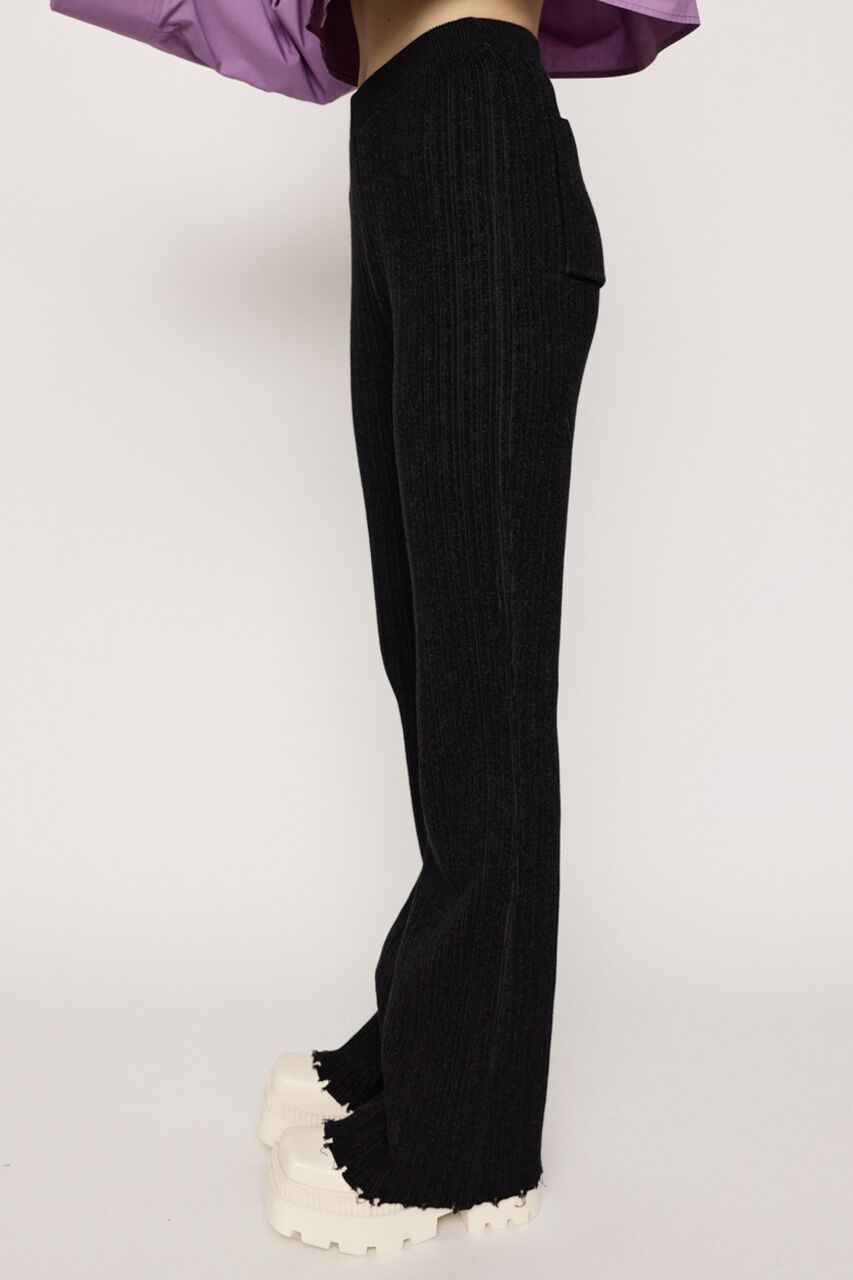 SLY「DAMAGE HEM STRAGHT FLARE パンツ」|その他|