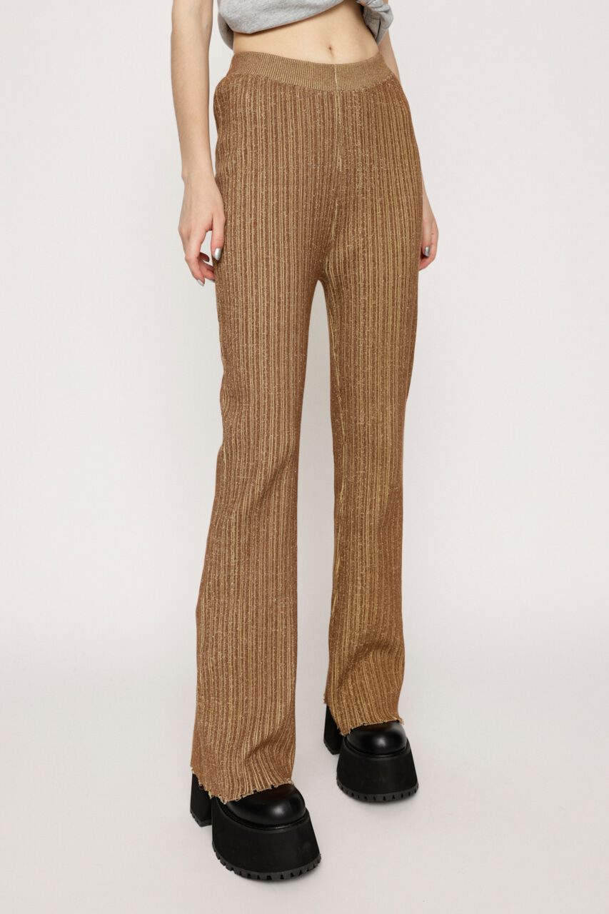 SLY「DAMAGE HEM STRAGHT FLARE パンツ」|その他|