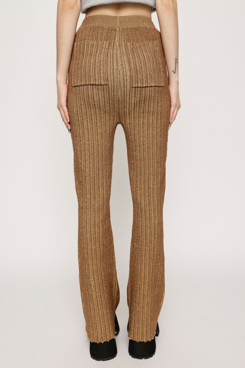 SLY「DAMAGE HEM STRAGHT FLARE パンツ」|その他|