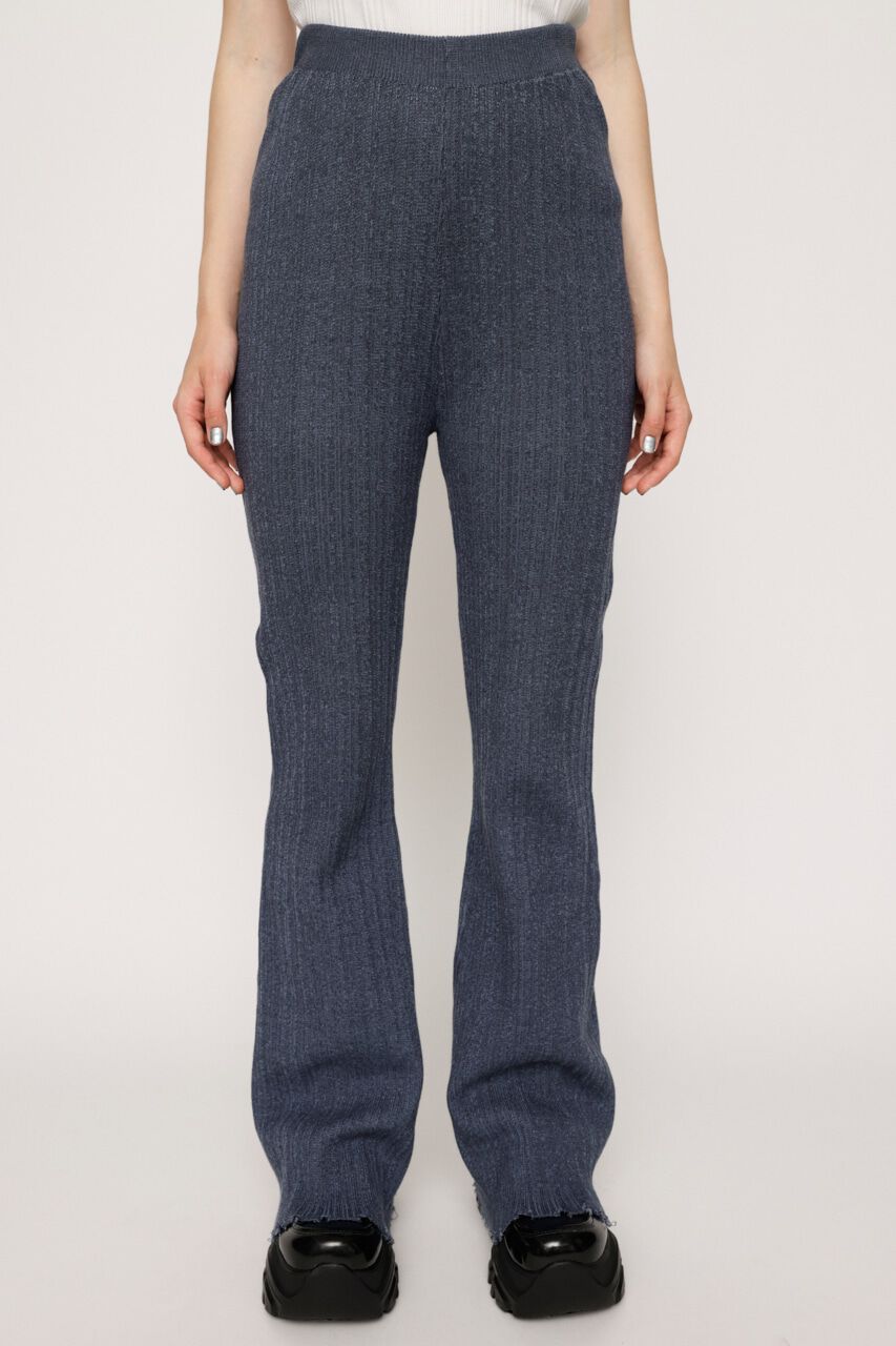 SLY「DAMAGE HEM STRAGHT FLARE パンツ」|その他|