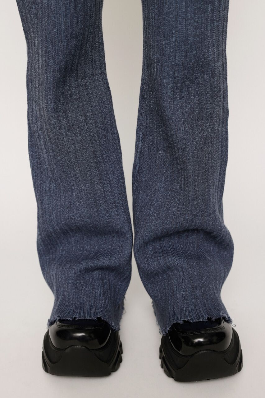 SLY「DAMAGE HEM STRAGHT FLARE パンツ」|その他|