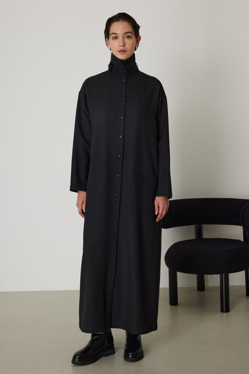 RIM.ARK 「Belt neck straight OP」|ワンピース|BLK