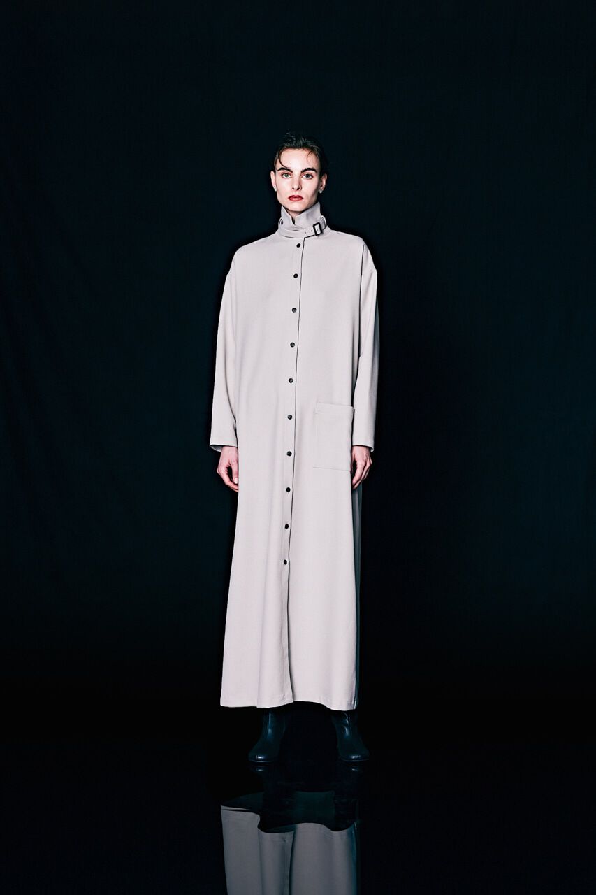 RIM.ARK 「Belt neck straight OP」|ワンピース|L/GRY1