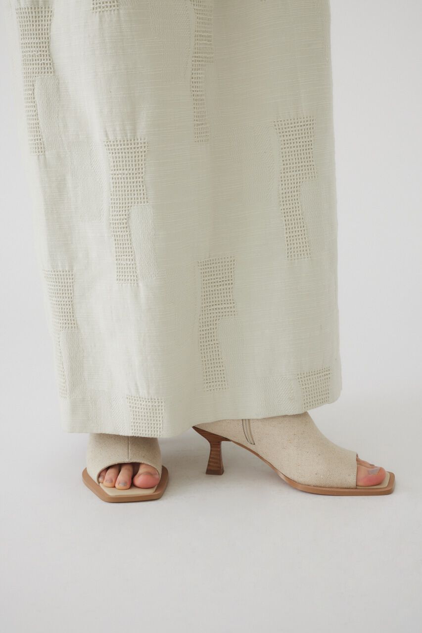 RIM.ARK 「Open toe middle boots」|その他|L/BEG1