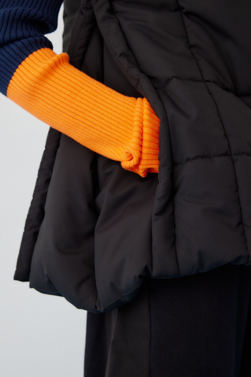 HeRIN.CYE「With gusset vest」|ダウンベスト・ベスト|