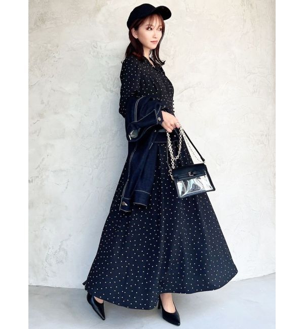 RESEXXY「オープンカラーコルセットシャツワンピース」|ワンピース|