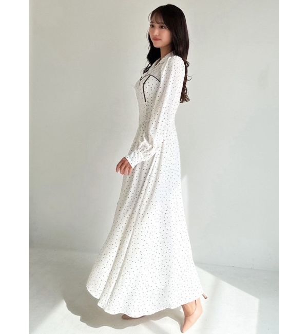 RESEXXY「オープンカラーコルセットシャツワンピース」|ワンピース|