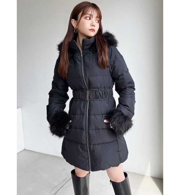 RESEXXY「フード付ダウンコート」|ダウン|