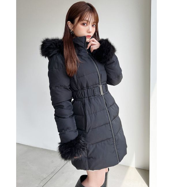 RESEXXY「フード付ダウンコート」|ダウン|